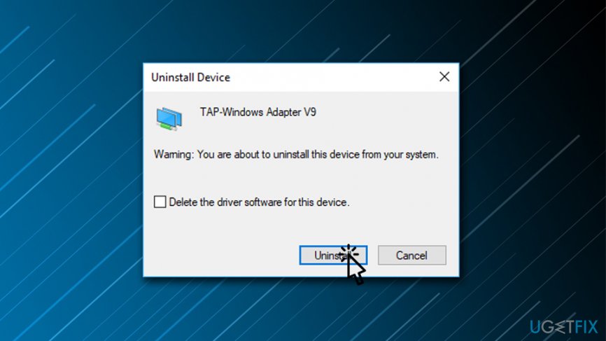 tap windows adapter v10